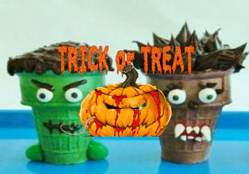 Scary Ice cream cones